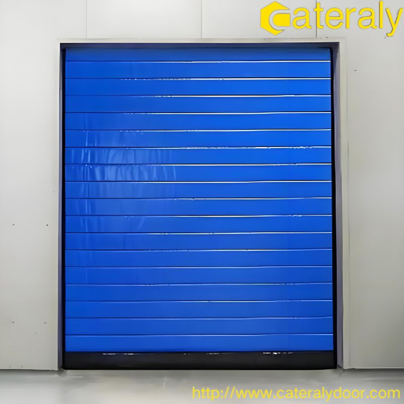 High Speed PVC Rapid Rolling Shutter Insulation Door for Cold Room Cold Storage Door PVC Roll up High Speed Door