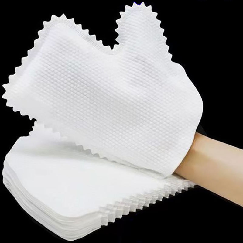 Home Kitchen Cleaning Gloves Dust Cleaner Duster Glove Rags Reusable Household Non-Woven Rag