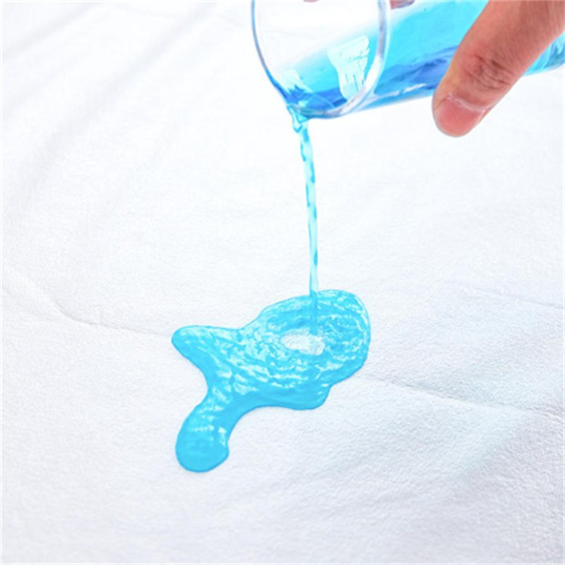 Cotton Terry Towel Fabric Mattress Protector Waterproof Fitted Sheet with TPU Membrane