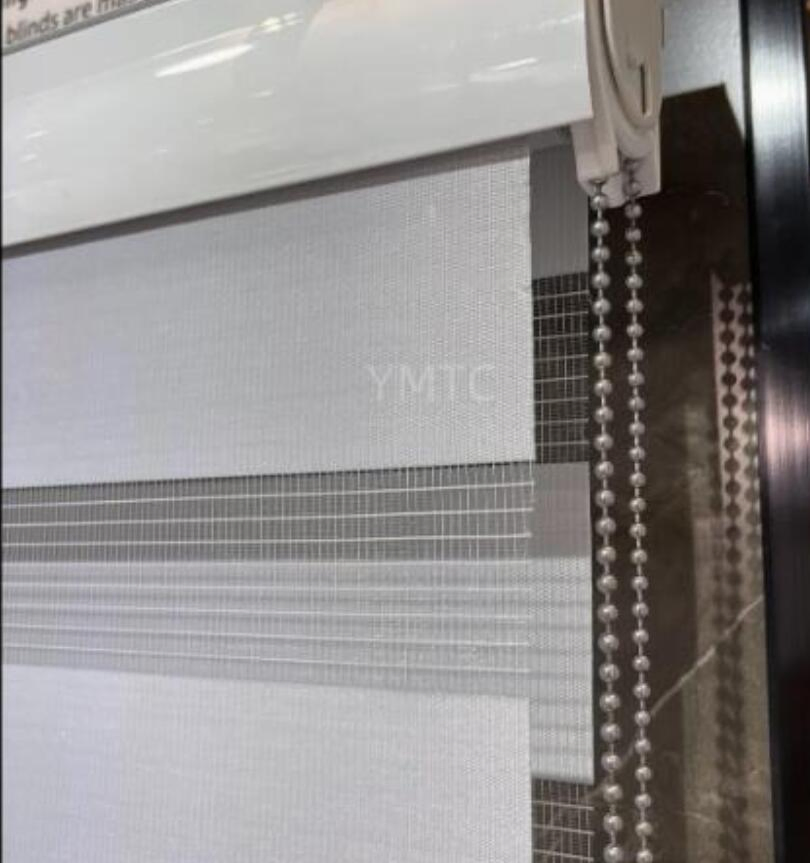 Home Modern Design Cheap Fabric Zebra Roller Shades with Bead Chain Control