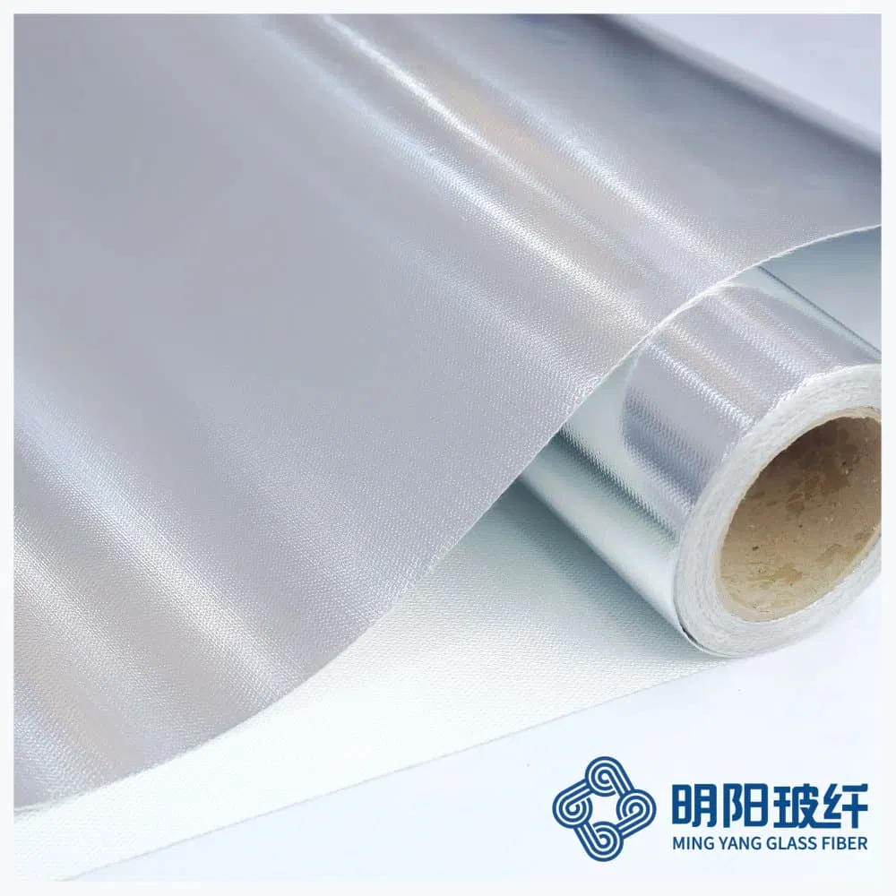 Fire-Retardant Aluminized Glass Cloth Fireproof & Waterproof
