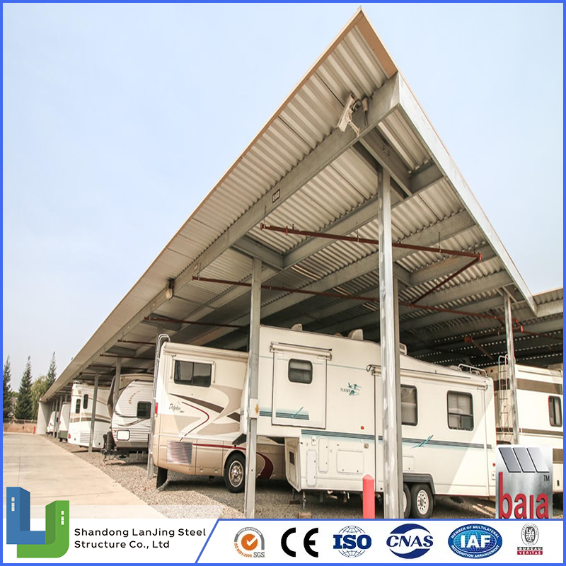 Multifunctional Design Vehicle Steel Garage Low Cost New Customozed Steel