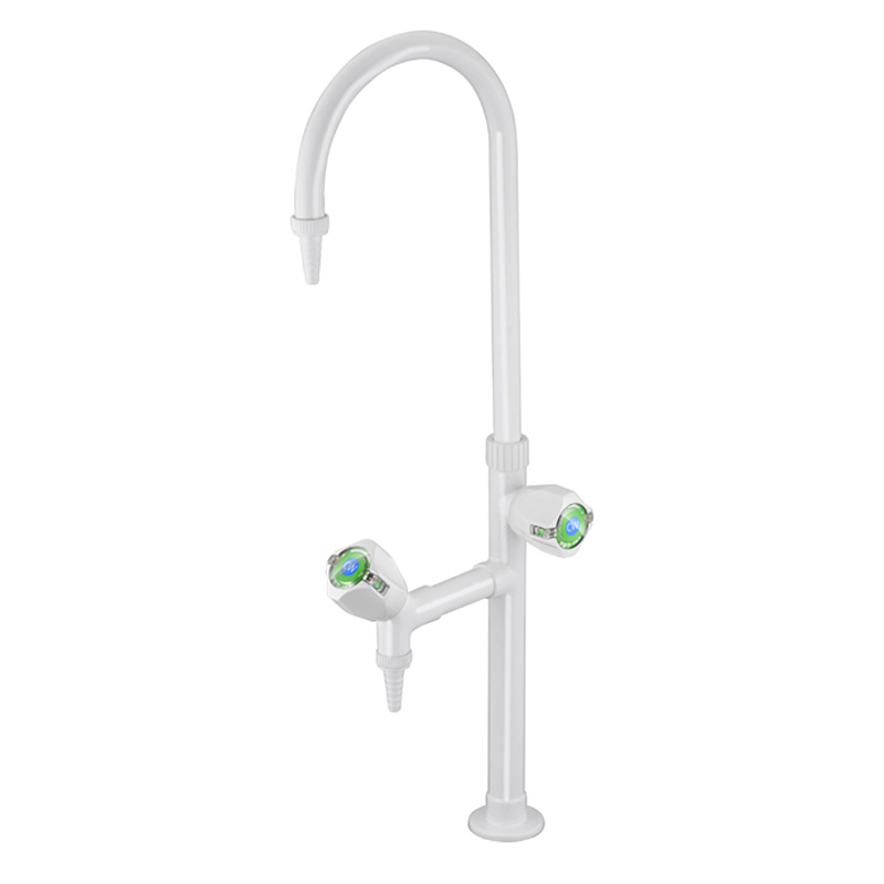 Лабораторный кран двухходовой Premium для мебели