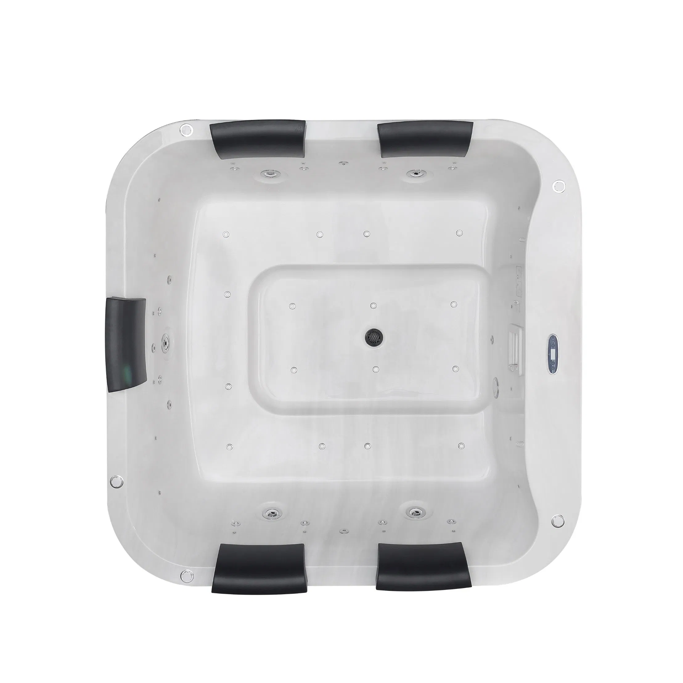 Garden Jacuzzis SPA Square Acrylic Freestanding Hot Tub for Five-Ultimate Outdoor Relaxation