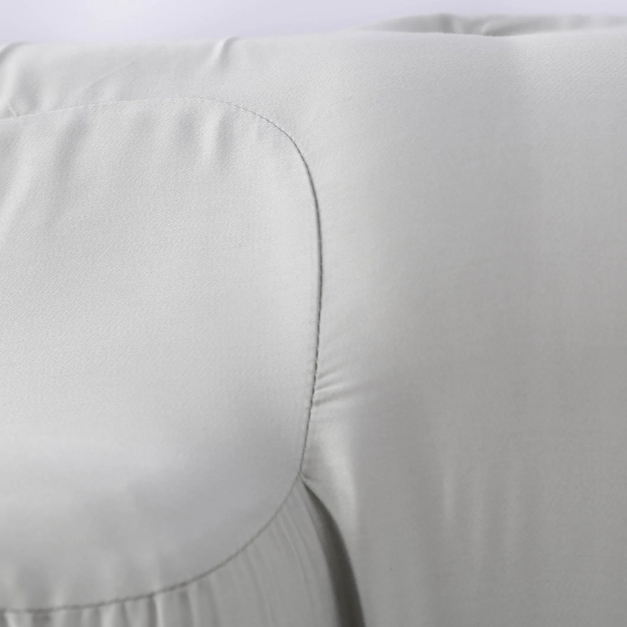 Bed Product Soft Solid Color Comfortable Bamboo Pillowcase with Zipper Closure