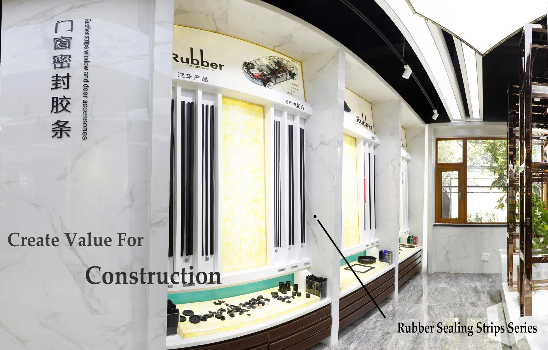 Rubber Product Door Seal PVC Rubber Manufacturer EPDM Hosetube Door Sealing Strip Weather Stripping Glass Sealant UPVC Door Seal