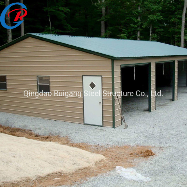 Durable Light Prefab Steel Structure Garage/Hangar with CE Cetifaction