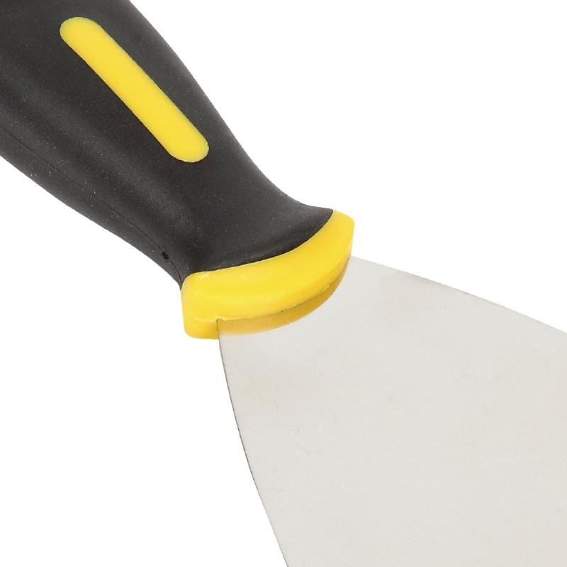 MSN Multifunction Tools Stainless/ Carbon Steel Rubber Handle Wall Scraper Putty Knife