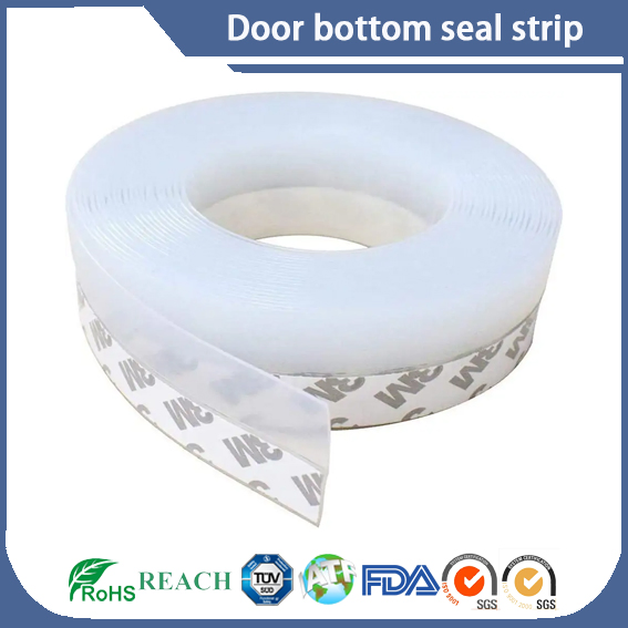 Self-Adhesive Door Seal Strip PVC Bottom Sweep