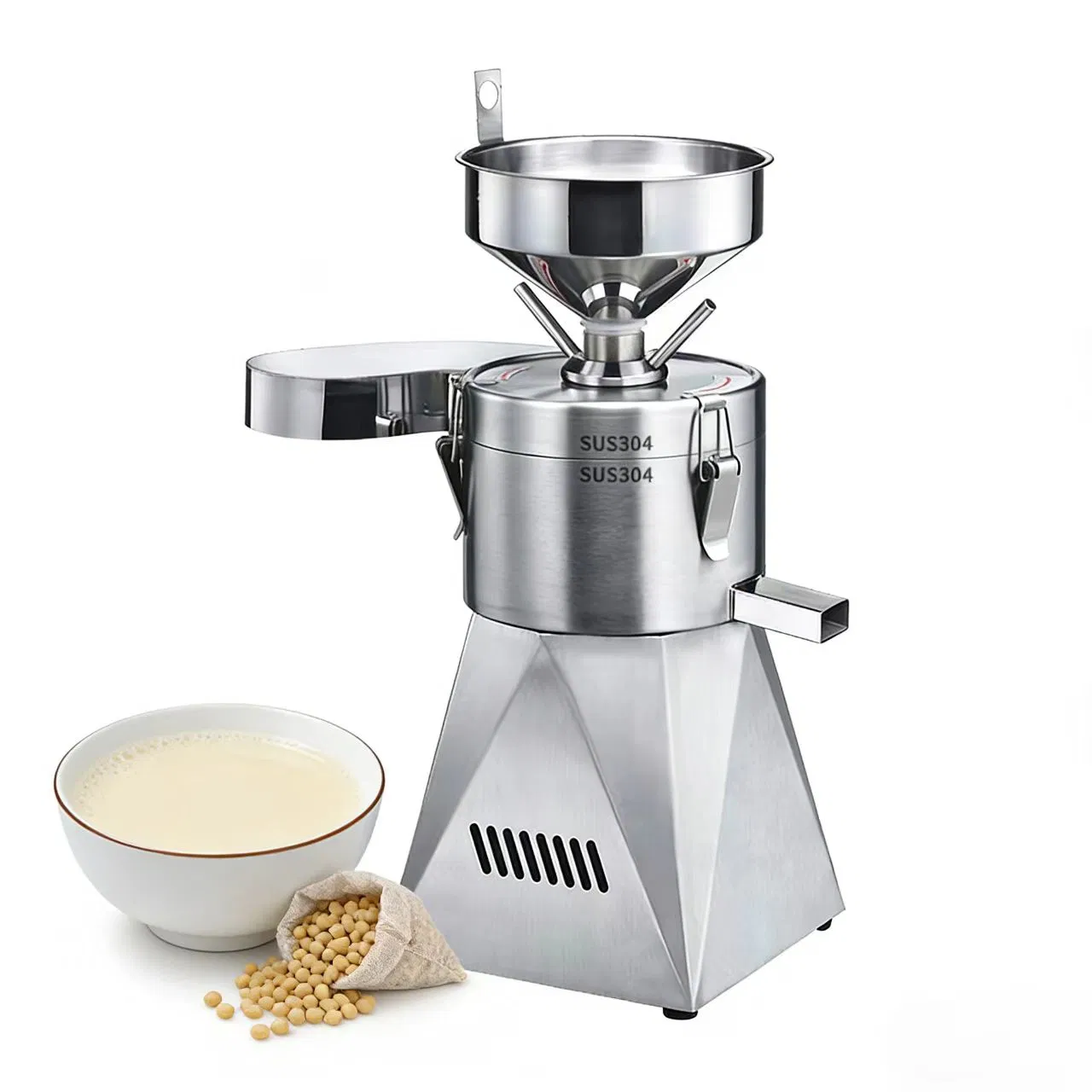 Eton Commercial High-Efficiency Soybean Grinder Stainless Steel Fine Grinding Machine