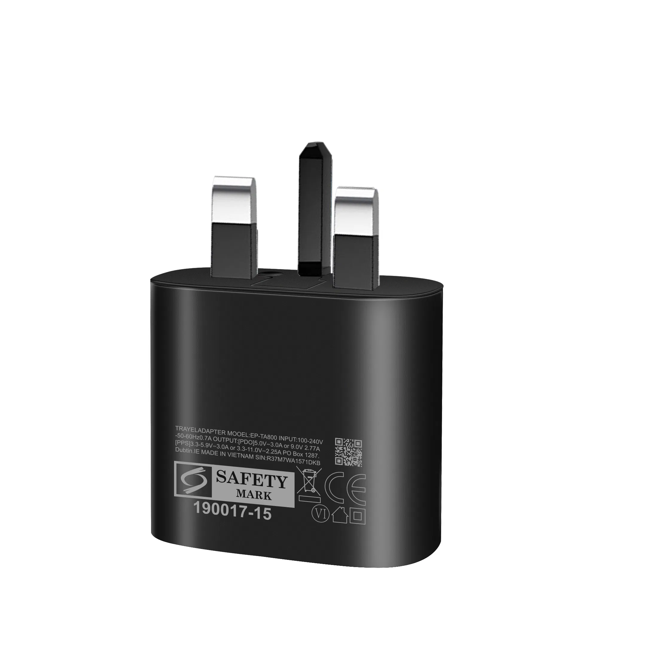 Universal UK EU Version Pd 20W 45W Mobile Phone Accessories Fast Charging 45W with Cables USB-C Power Adapter