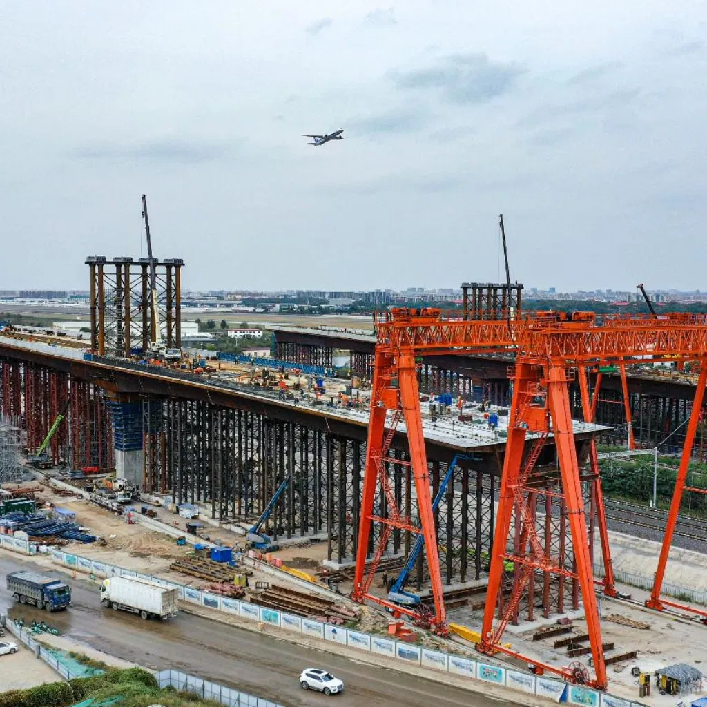 Stylish Steel Structure Bridge Building Design for Urban Development Initiatives, Steel Structure Manufacturing Expert.