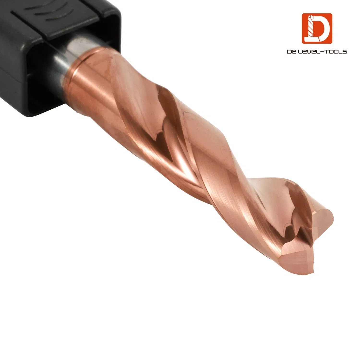 Delevel Solid Carbide 2 Flute Flat Bottom Drill CNC Machine Drill Bits Flat End Mill