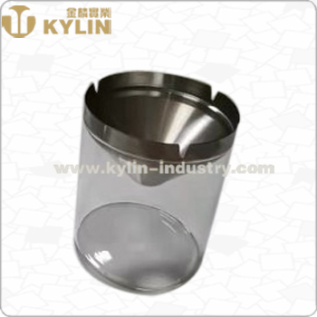 Smoking Accessories Two Layer Mini Shape Oxidized Aluminum Ashtray