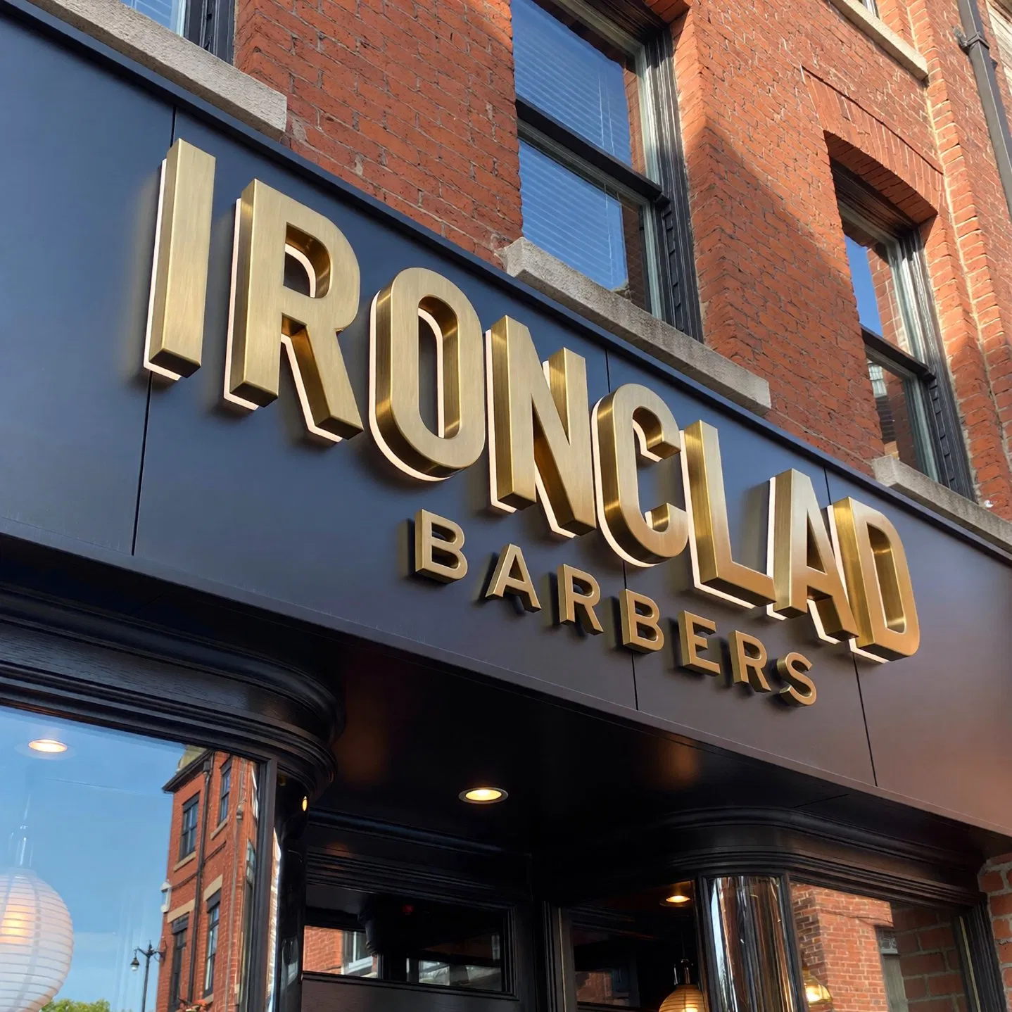 Vibrant Multi-Color Backlit Letters in Sturdy Metal Construction