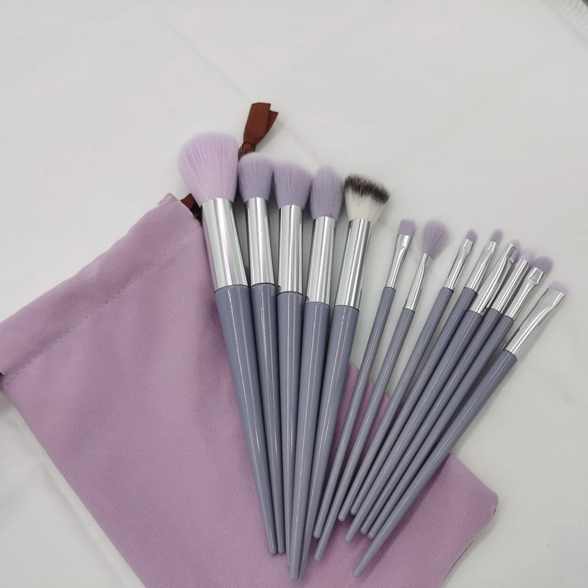 Makeup Brush Complete Set of 13 Travel Brushes Portable Blush Brush