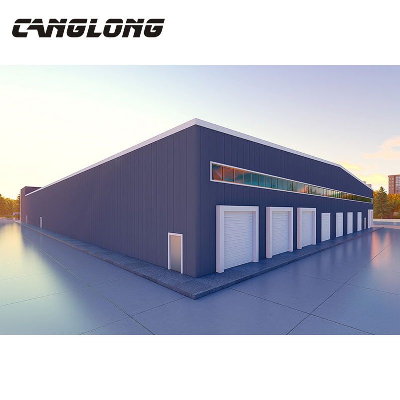 Prefabricated Warehouse Steel Structure Shed Steel Warehouse Building in Angola