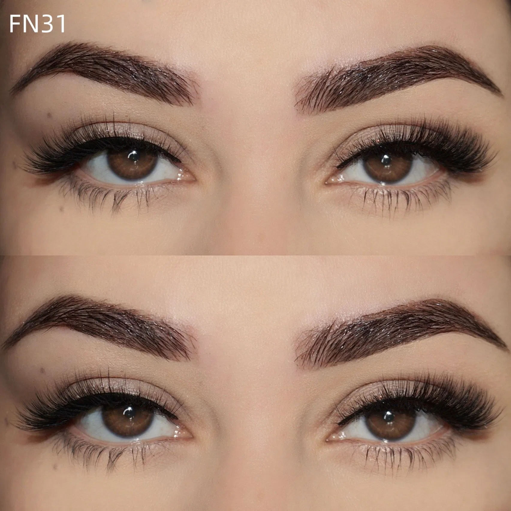 Custom Wholesale Faux Mink Lashes 3D Handmade Natural, Soft & Lightweight Strip Lashes