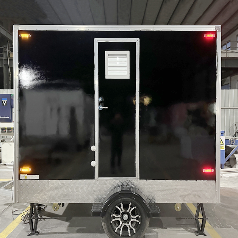 Temporary Toilet Trailers Portable Toilet Mobile Bathroom for Sale Mexico