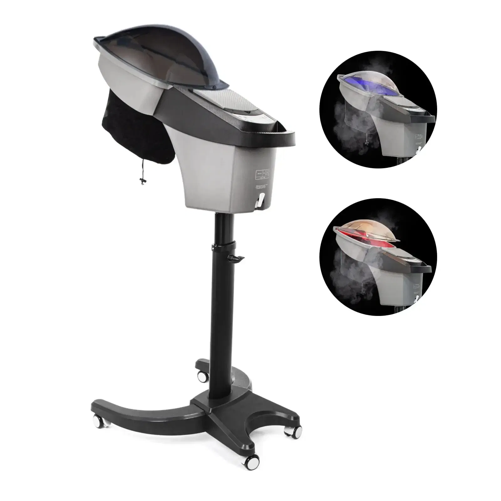 Factory Price Salon Barber Shop Professional Multi-Function Ozone SPA Care Nano Spray Micro Mist Hair Steamer Machine