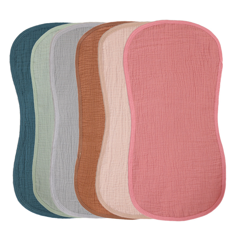 Soft Gauze Baby Burp Cloths, Shoulder Pads & Bibs