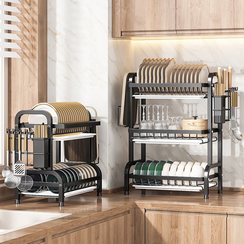 Multi-Layer Kitchen Dish Storage Rack