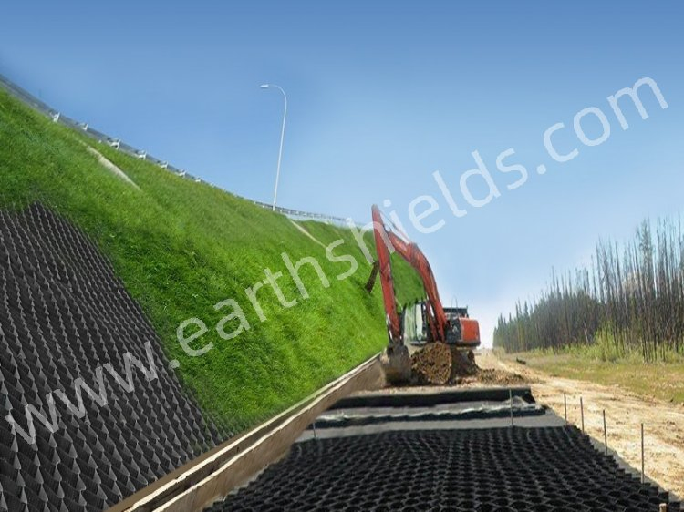 Geocells Retaining Walls Plastic Earthwork Terram Geocell Preis HDPE Geocells