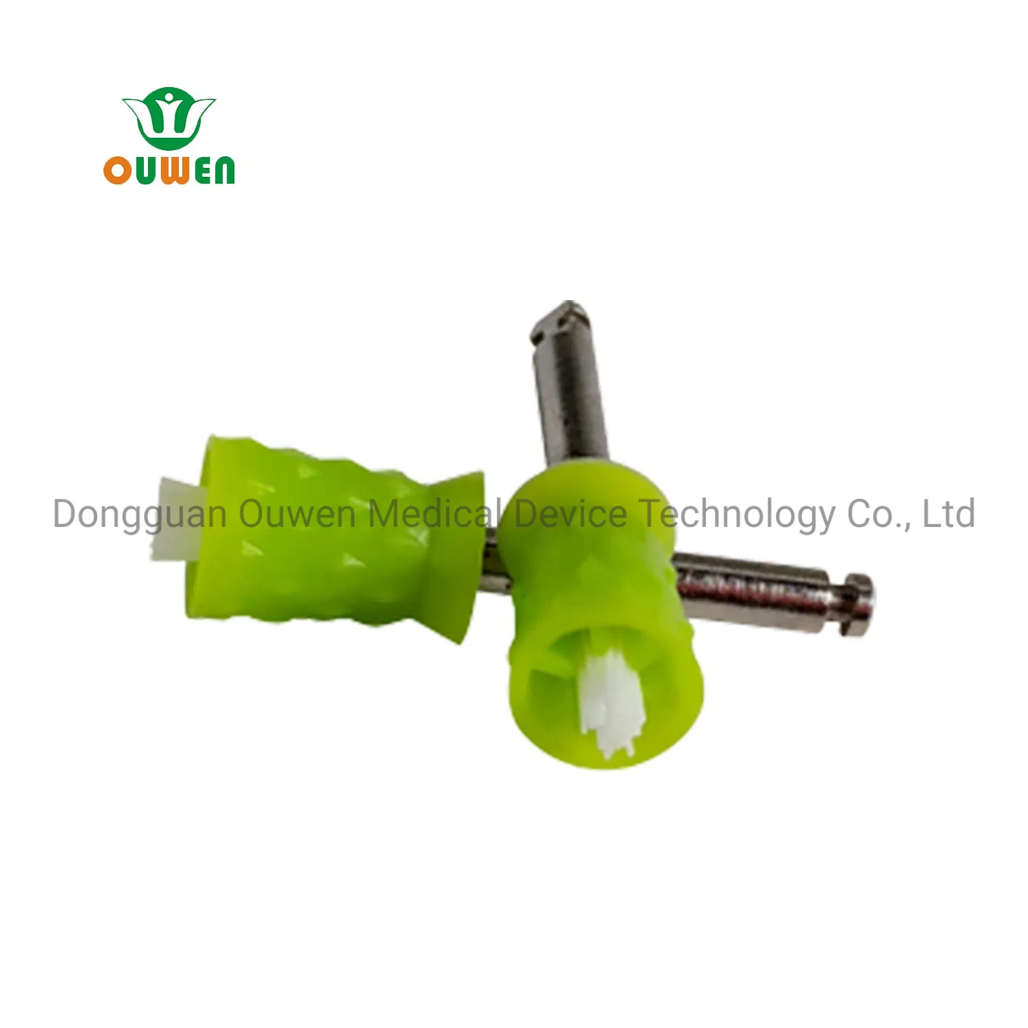 Ouwen Professional Dental Consumables Manufacturer ISO13485 CE FDA Certificate Dual Use Prophy Cup Slicone Polishing Cup Disposable Polishing Brush