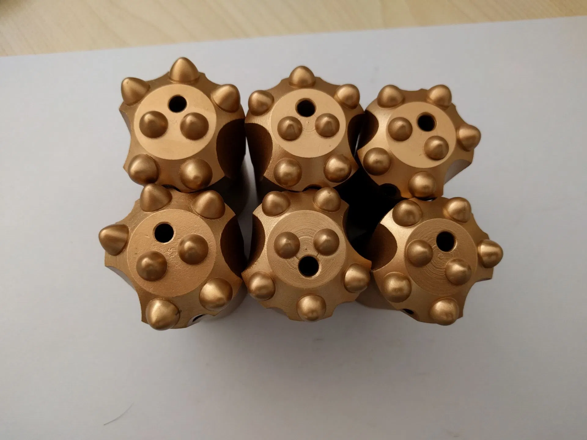 40mm Top End Tapered 7 Button Insert Drill Bit for Quarry