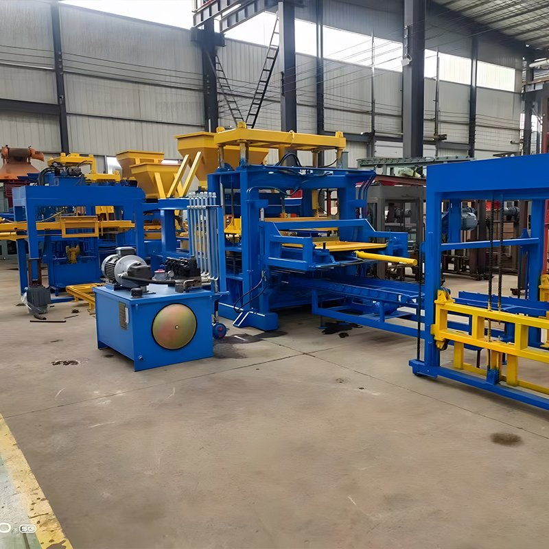 Energy-Saving Fully Automatic Hydraulic Brick Making Machine Line for Eco-Building