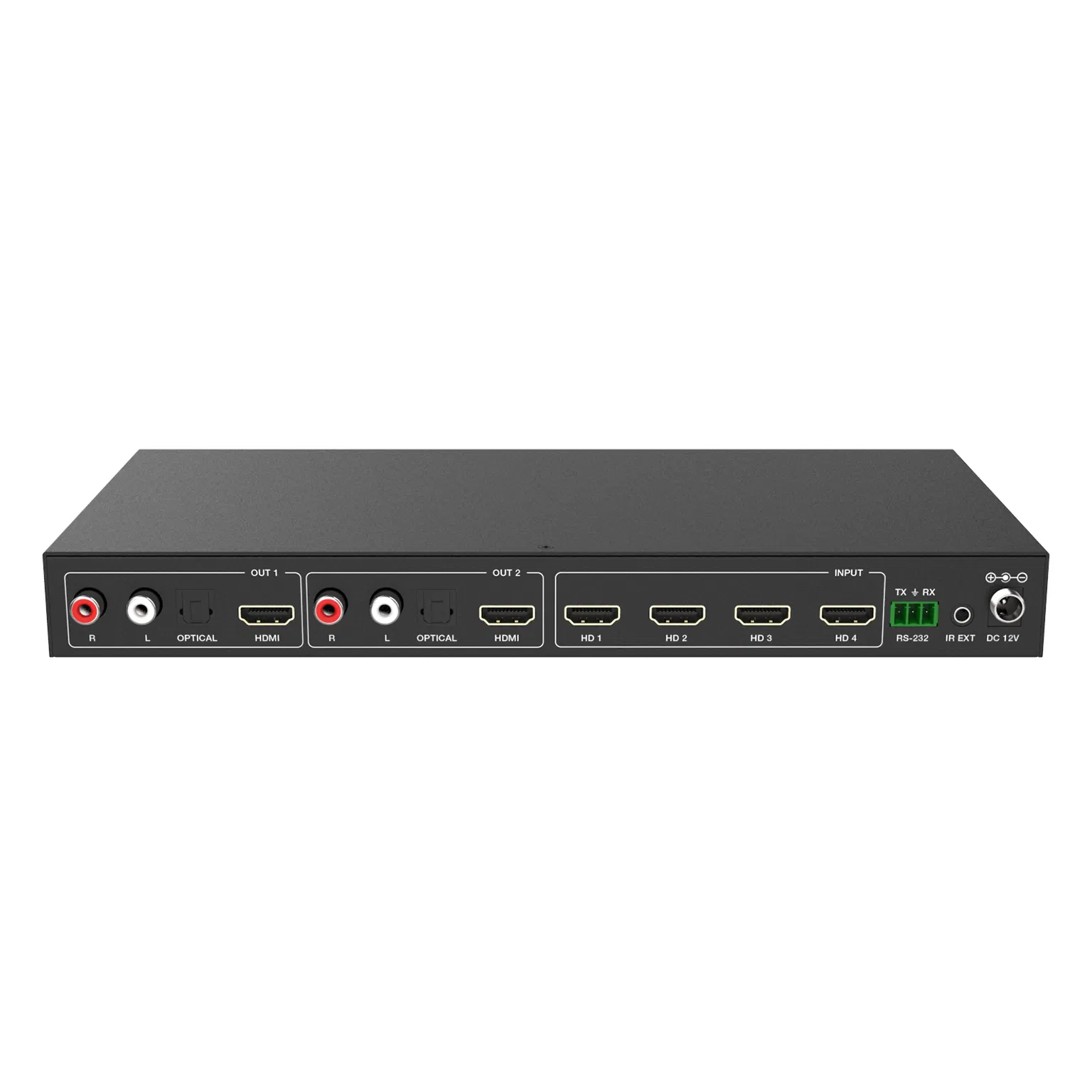 Мультивьюер HDMI 4x1 4K 60Гц с бесшовным переключением