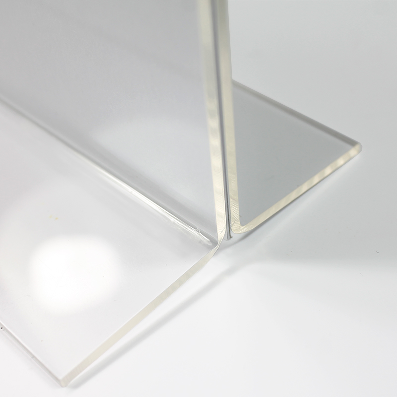 Menu Display Holder A4 Clear Transparent Acrylic Sign Display Holder