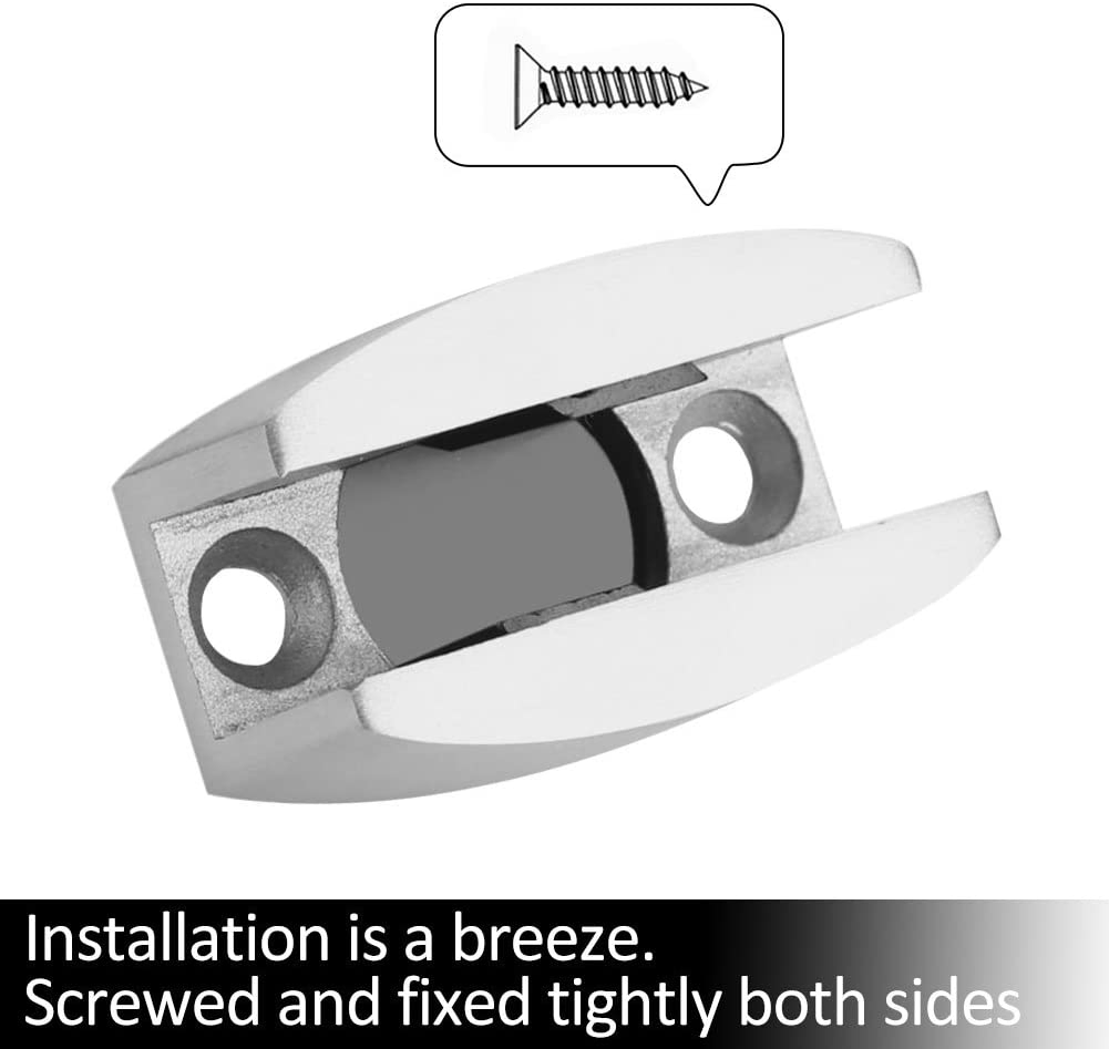 Stainless Steel Floor Bottom Guide Door Stopper for Frameless Sliding Glass Door