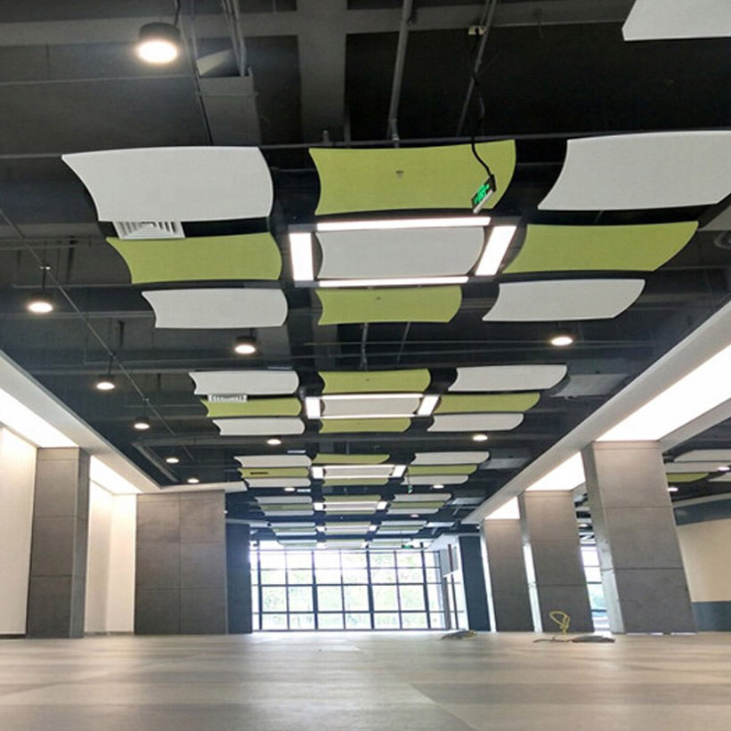 for Sound Suppression Hanging in Gyms Simple and Functional Acoustic Clouds with Decent Look Nrc≥ 0.9