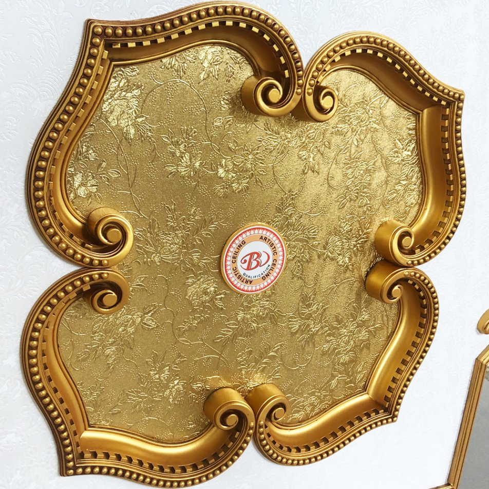 Banruo Artistic Ceiling Design PS Material Ceiling Panel Tiles for Decoration