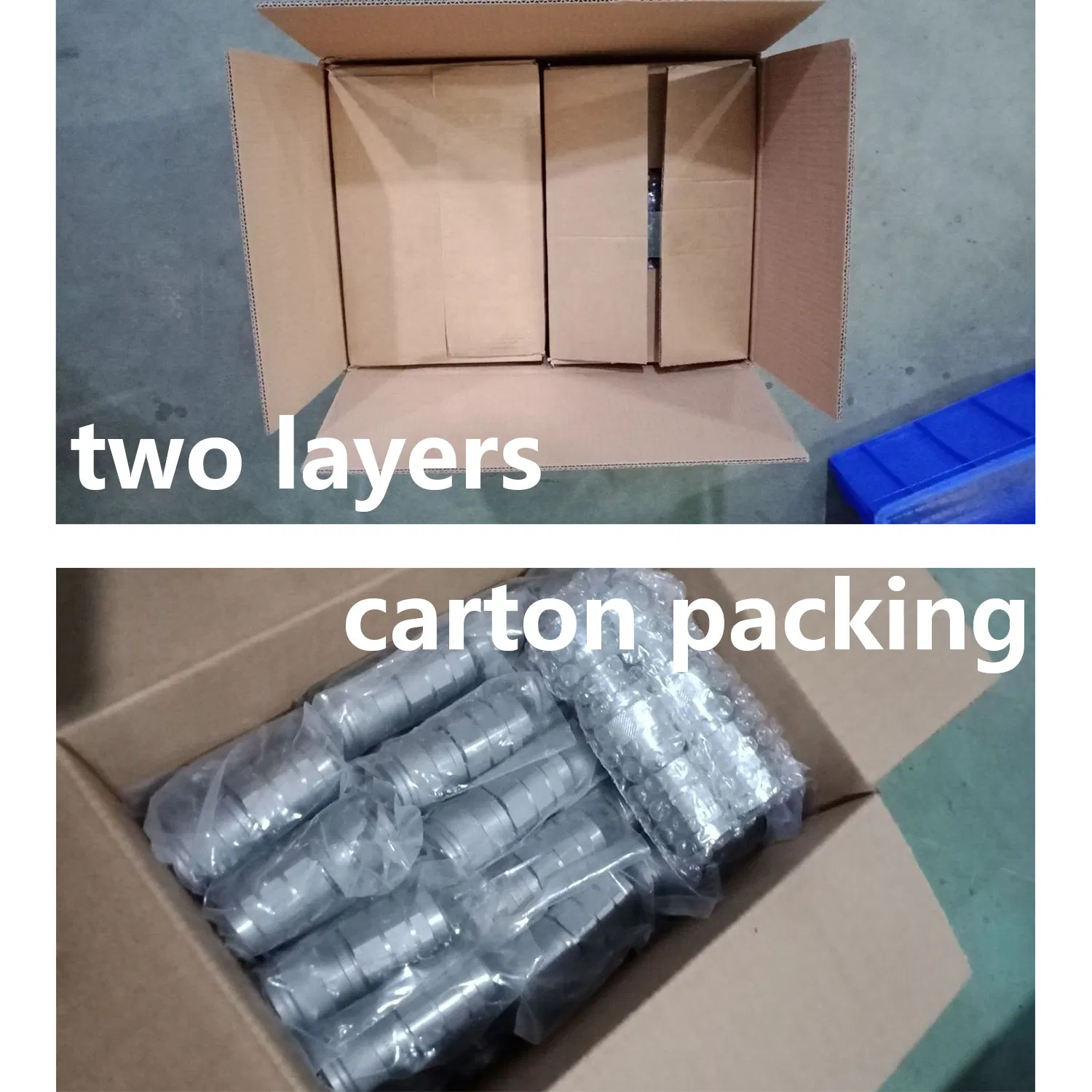 Naiwo Quick Connector 1/2 Bsp Quick Release Coupling Steel Flat Face Quick Coupler Plug Set