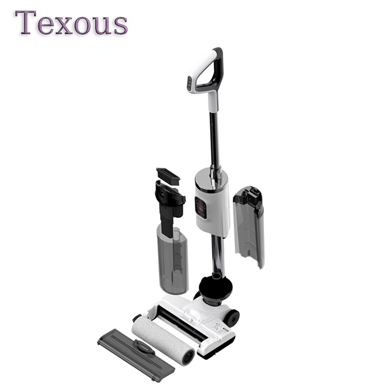 Versatile Dry and Wet Floor Scrubber with Powerful Suction