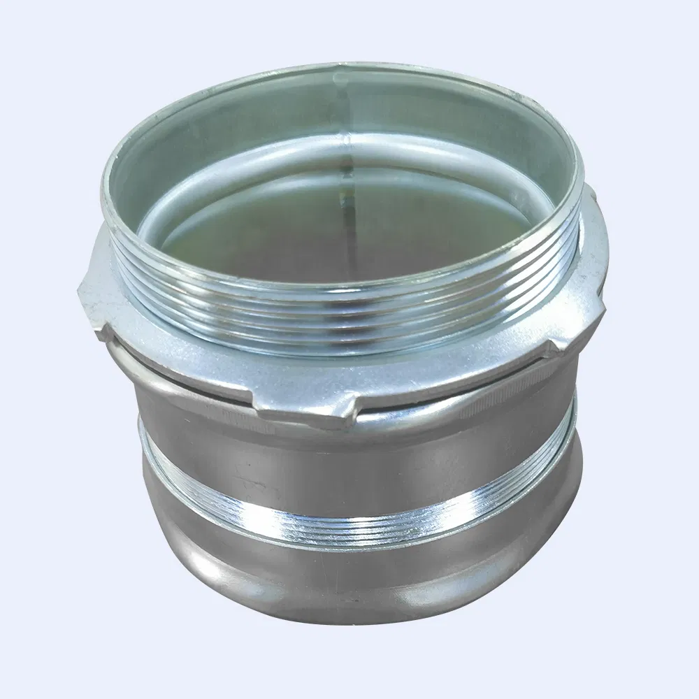 Insulated EMT Compression Coupling Water Tight Yellow I