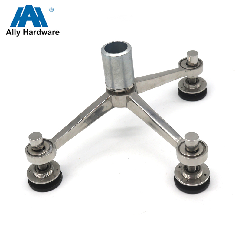 Hot Sale 3 Arms Curtain Wall Stainless Steel Glass Spider