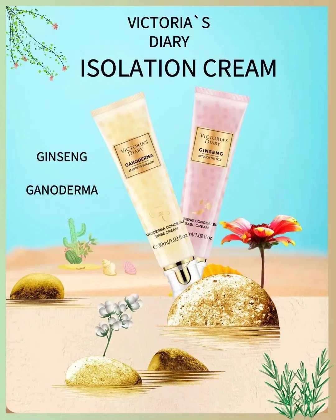 Reishi Essence Moisturizing Isolating Cream Moisturizing Concealer