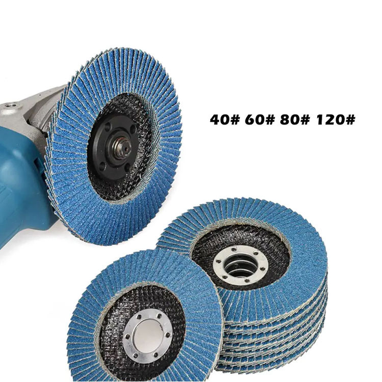 Лепестковый шлифовальный круг из циркония