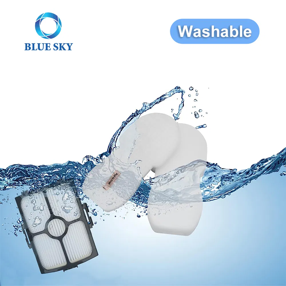 Replacement H12 Foam Felt Filter Set for Shark Hz3000 Hz3002 Hz3002UK Stratos Ultralight Corded Stick Vacuum Cleaner