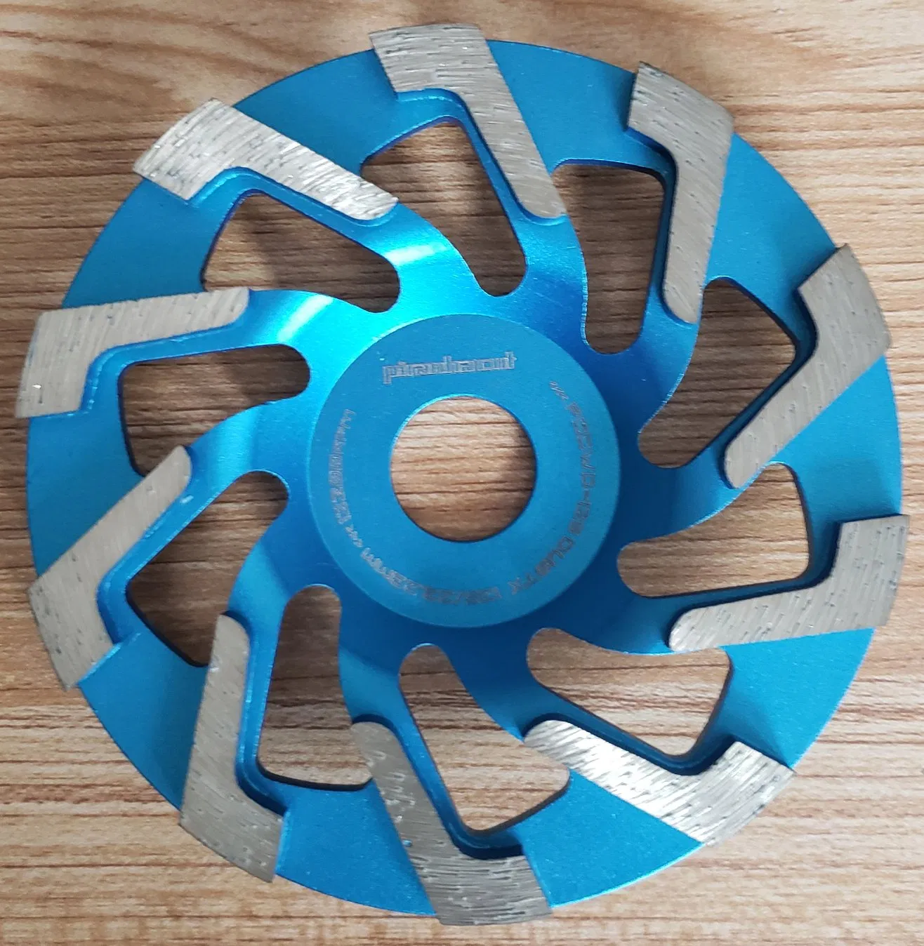 Diamond Cup Wheel and Polished Stone