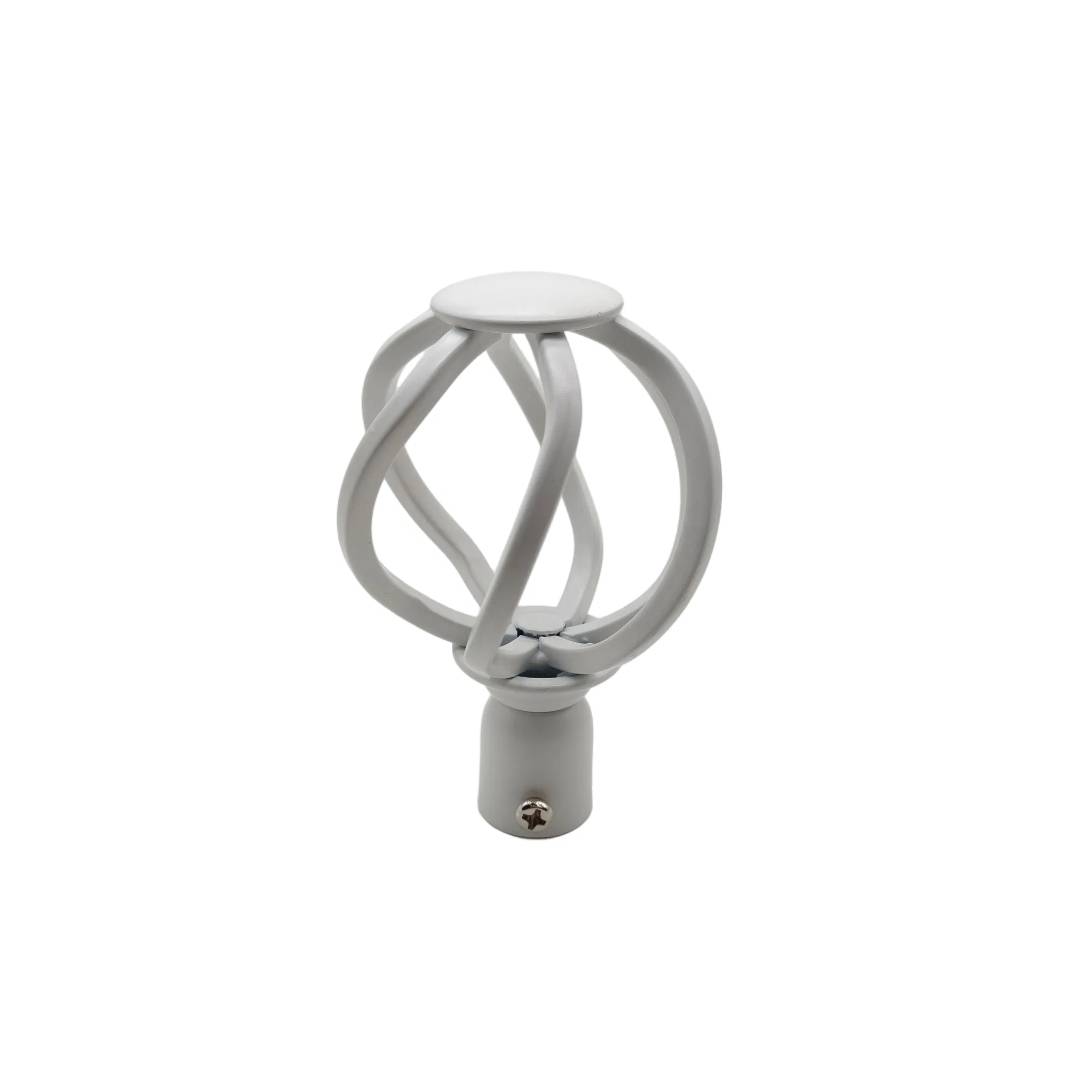 60mm Black Curtain Rod Finial Top Quality