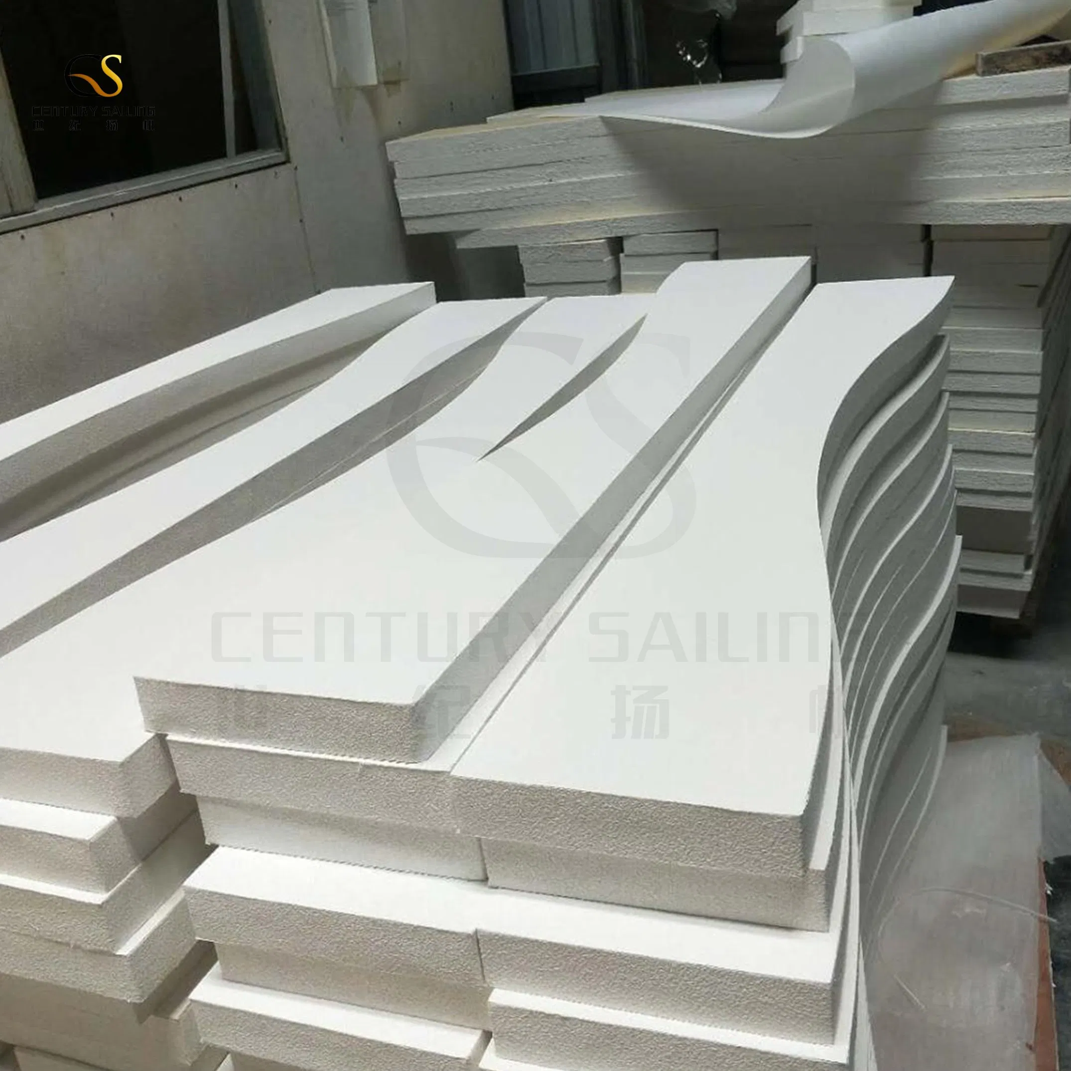 New Style Sound Absorbing Fiberglass Acoustic-Board Ceiling Panel Cloud Ceiling Panel Manufacture
