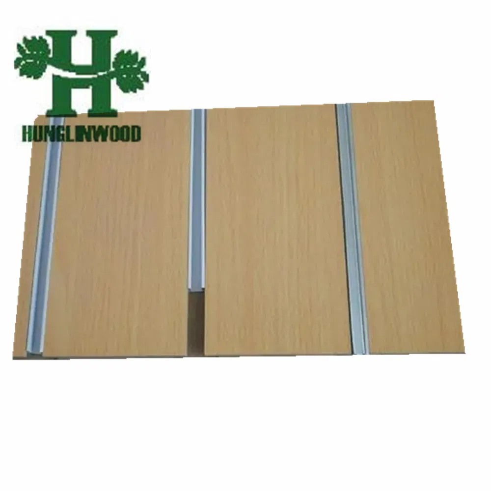 6FT*8FT Melamine Laminated Slat Slotted MDF Board