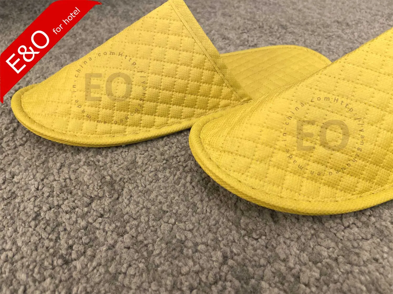 Environment Non Woven Disposable Hotel XPE Slippers