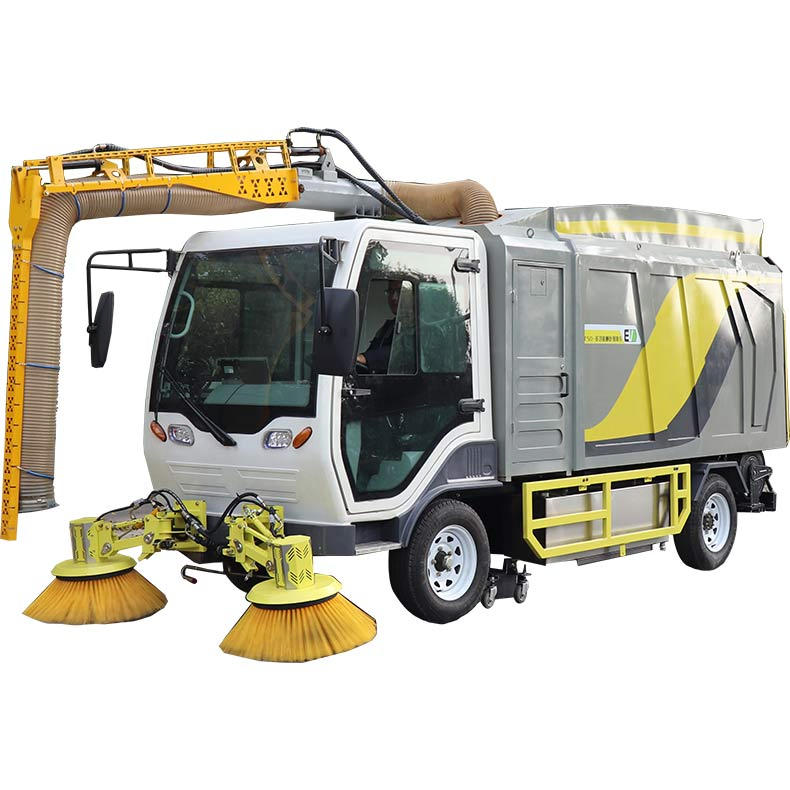 Electric Large Leaf Collecting Vehicle Suitable Landscaping Multifunctional Leaf Collector