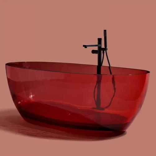 Transparent Acrylic Freestanding Bath Tubs for Bathroom