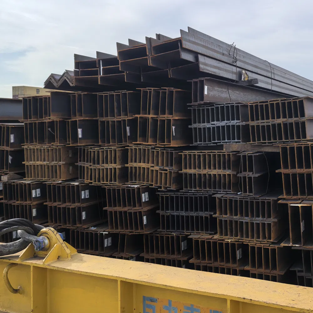 Standard Sizes Universal H Beam Sizes Steel Bridge Construction A36 A992 A572 Hot Rolled Steel Iron H Beam W6X7 Steel H Beam